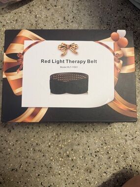 NIB Red Light Therapy Belt - Black